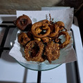 El cooksnap de Analhy Vila cuando hizo Aros de cebolla.