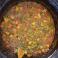 El cooksnap de Carlos Bernardino cuando hizo Nopalitos con papas y chile colorado.
