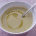 El cooksnap de Leon MpV cuando hizo Crema de guisantes con jamón crujiente.