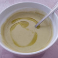 El cooksnap de Leon MpV cuando hizo Crema de guisantes con jamón crujiente.
