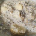 El cooksnap de Camilo Restrepo cuando hizo Desayuno de avena, plátano y Chía.