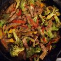 Yoggi's cooksnap of when they made Beef stir fry.