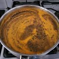 El cooksnap de Ignacia Ariztia cuando hizo Curry de lentejas negras.