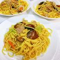 徐鈺棱 的 家常豬肉片炒麵 cooksnap