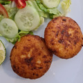 El cooksnap de Lena T cuando hizo Tortitas de papa con queso y atún de Marco.