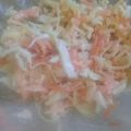 El cooksnap de ariananunez cuando hizo Coleslaw (ensalada de repollo americana).