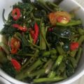 Cooksnap dari Istiqomah Fitriyani untuk resep Tumis Kangkung Terasi Margarin