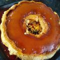 El cooksnap de Cecilia Garcia cuando hizo Flan casero con huevos caseros de mi abuela.