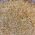 El cooksnap de Arita cuando hizo Torta crumble de coco y dulce de leche.