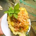 Cooksnap của Hoài An khi họ làm theo món Cơm chiên hải sản trái thơm