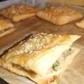 El cooksnap de Cuqui Bastida cuando hizo Hojaldre relleno de acelgas y pescadilla.
