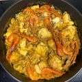 El cooksnap de David Mateu cuando hizo Rape en salsa "Racó dels pins".