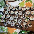 El cooksnap de Melisa Labourdette cuando hizo Sushi de salmón.