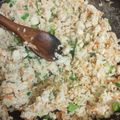 El cooksnap de Lujan Valeiras cuando hizo Chow Fan estilo Zhù nǐ hǎo yùn (Buena suerte).