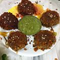  Mrinalini Sinha का कुकस्नैप जब उन्होंने मसूर दाल ओट्स टिक्की(masur daal Oat tikki recipe in hindi) बनाया था।