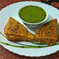 Priya Dwivedi का कुकस्नैप जब उन्होंने स्टफ्ड ब्रेड पकौड़ा (Stuffed Bread pakoda recipe in Hindi) बनाया था।