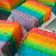 Cooksnap dari Ana Mariana untuk resep Steamed Rainbow Cake aka Rainbow Cake Kukus
