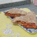 El cooksnap de Geraytere Monti cuando hizo Calzone Express sin levadura !!!! Varios gustos.