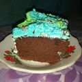 Cooksnap dari bunda ibnu untuk resep Kue Ultah simple (Brownies Panggang)