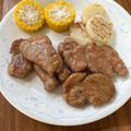 ミアンミアン's cooksnap of when they made 本掲載簡単ダイエットに豚ひれ肉ポン酢焼き.