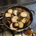 El cooksnap de Enrique Rogelio Pioli cuando hizo Escabeche pro-salud de berenjenas, cebolla y zanahoria.