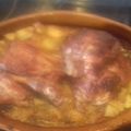 El cooksnap de Marcelino Belmonte cuando hizo Codillos de cerdo, cocidos y al horno doraditos.