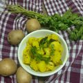 Rekha Ramchandani's cooksnap of when they made બટેટા ની સૂકી ભાજી.