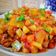 Cooksnap Norashikin Rahmat semasa beliau membuat Ayam Goreng Masam Manis.
