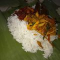 Cooksnap dari kamilatanisa untuk resep Nasi bakar ayam suwir kemangi