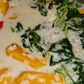 Cooksnap Hajar Cicero semasa beliau membuat Masak Lemak Sayur Bayam dengan Labu.