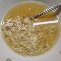 Cooksnap από Δέσποινα Καρπούζα στη συνταγή Πανεύκολη κοτόσουπα με χθεσινό κοτόπουλο σε 7 λεπτά ακριβώς!