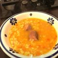 El cooksnap de Sebastian Montoya cuando hizo Garbanzos con zapallo.