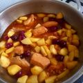 کوک اسنپ زینب نیشابوری بعد از امتحان کردن خورش سیب و آلبالو 🍏🍒.