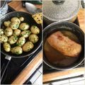 El cooksnap de Esther Soto cuando hizo Lomo de cerdo a la cerveza picosito.