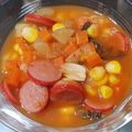 Cooksnap dari Anik Lestari untuk resep Sup Tomat Sosis Wortel Jagung