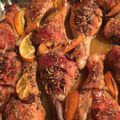 swimmerjs's cooksnap of when they made Lemon & Herb Roasted Chicken.