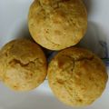 Helen Thomas's cooksnap of when they made Cornmeal muffins.
