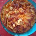El cooksnap de Virginia Rial cuando hizo Torta de manzanas invertida😋.