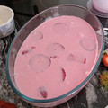 El cooksnap de sara cuevas cuando hizo Gelatina Keto de Yogurt con fresas.