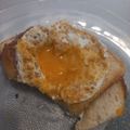 El cooksnap de Mika Noguera cuando hizo Sándwich pan lactal, queso y huevo.