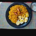 Debjani Ganguli's cooksnap of when they made প্রণ পোলাও (prawn polao recipe in Bengali).