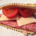 il Raffaella (in cucina) quando ha preparato Cuori 💕 di piadine (senza lievito e strutto)