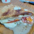 El cooksnap de andilello cuando hizo Tarta de jamón y queso con tomate y huevo. Masa casera😊.