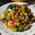 Chen CHEN 的 【厚生廚房】黃瓜玉米炒豆乾 cooksnap