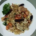 รูป Cooksnap ของ Inthurat Hlaongam เมื่อเขาทำ สปาเกตตี้ผัดพริกแห้ง