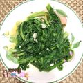 棠棠 的 蒜炒茼蒿 cooksnap