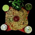 Nilu Mehta का कुकस्नैप जब उन्होंने मेथी पराठा (Methi paratha recipe in hindi) बनाया था।