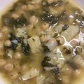 El cooksnap de ana cuando hizo Potaje de garbanzos con bacalao y espinacas.