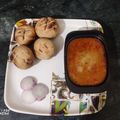 Yamini Naresh Bharti का कुकस्नैप जब उन्होंने दाल बाटी (Dal Bati recipe in Hindi) बनाया था।