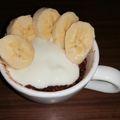 Valentina 's cooksnap of when they made Gesunder Bananen-Haferflocken Tassenkuchen (Low Carb).